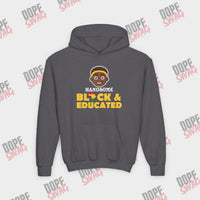 Handsome, Black & Educated - Youth Hoodie