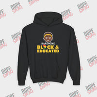 Handsome, Black & Educated - Youth Hoodie